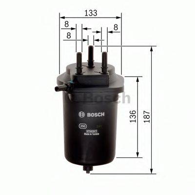 Топливный фильтр BOSCH F 026 402 073