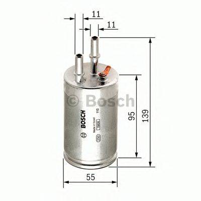 Топливный фильтр BOSCH F 026 403 014 Топливный фильтр BOSCH F 026 403 014