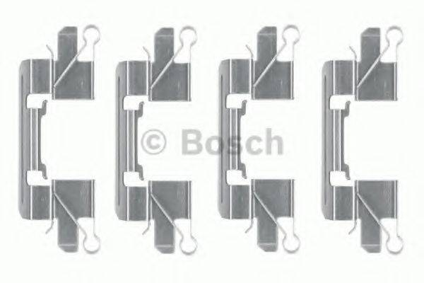 Комплектующие, колодки дискового тормоза BOSCH 1 987 474 477 Комплектующие, колодки дискового тормоза BOSCH 1 987 474 477
