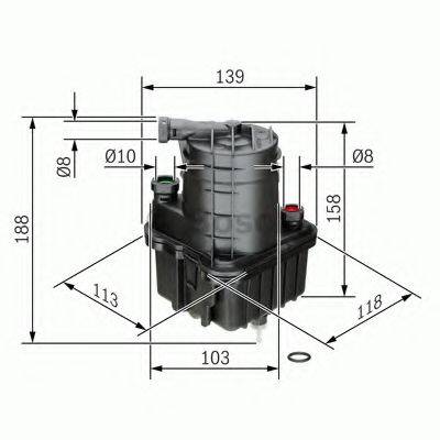 Топливный фильтр BOSCH 0 450 907 016