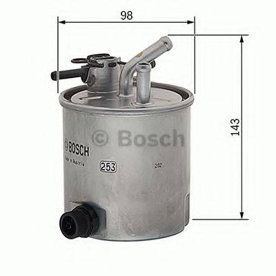 Топливный фильтр BOSCH F 026 402 849 Топливный фильтр BOSCH F 026 402 849