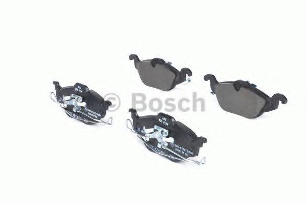 Комплект тормозных колодок, дисковый тормоз BOSCH 0 986 424 456