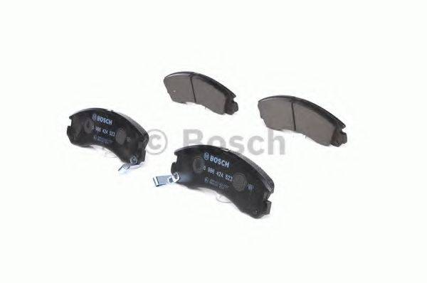 Комплект тормозных колодок, дисковый тормоз BOSCH 0 986 424 523 Комплект тормозных колодок, дисковый тормоз BOSCH 0 986 424 523