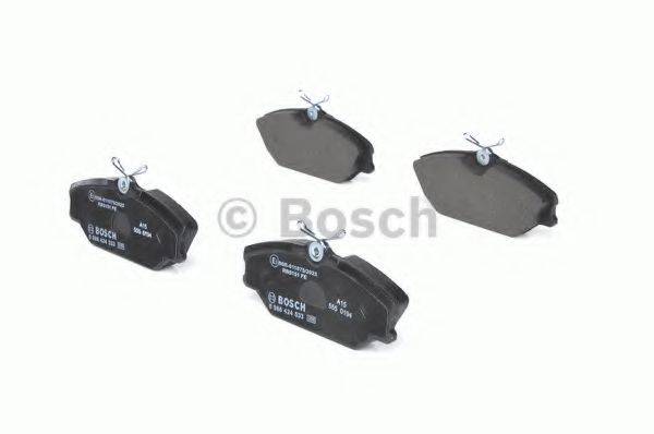 Комплект тормозных колодок, дисковый тормоз BOSCH 0 986 424 533 Комплект тормозных колодок, дисковый тормоз BOSCH 0 986 424 533