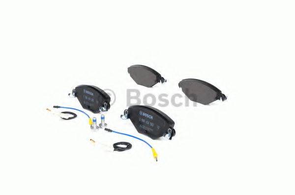 Комплект тормозных колодок, дисковый тормоз BOSCH 0 986 424 582 Комплект тормозных колодок, дисковый тормоз BOSCH 0 986 424 582