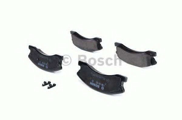 Комплект тормозных колодок, дисковый тормоз BOSCH 0 986 424 823 Комплект тормозных колодок, дисковый тормоз BOSCH 0 986 424 823