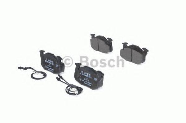 Комплект тормозных колодок, дисковый тормоз BOSCH 0 986 460 983
