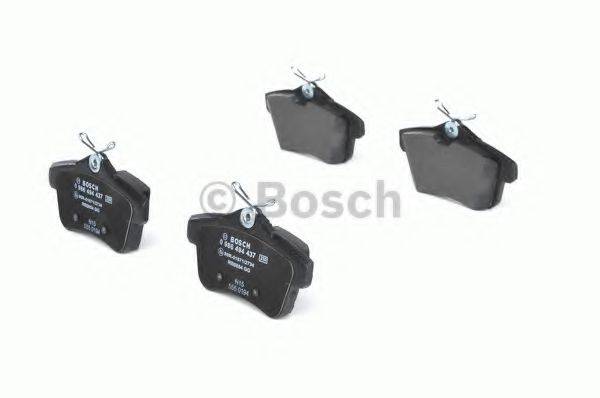 Комплект тормозных колодок, дисковый тормоз BOSCH 0 986 494 437