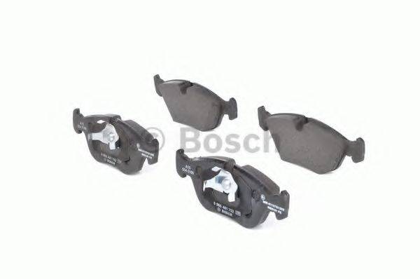 Комплект тормозных колодок, дисковый тормоз BOSCH 0 986 461 752 Комплект тормозных колодок, дисковый тормоз BOSCH 0 986 461 752