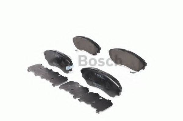 Комплект тормозных колодок, дисковый тормоз BOSCH 0 986 494 323 Комплект тормозных колодок, дисковый тормоз BOSCH 0 986 494 323