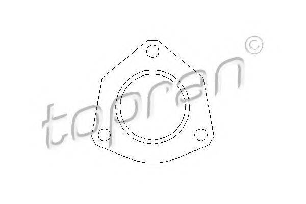 Прокладка, труба выхлопного газа TOPRAN 108 141