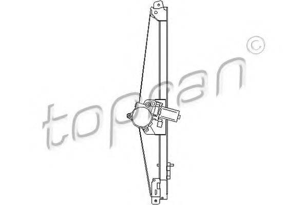 Подъемное устройство для окон TOPRAN 207 364 Подъемное устройство для окон TOPRAN 207 364