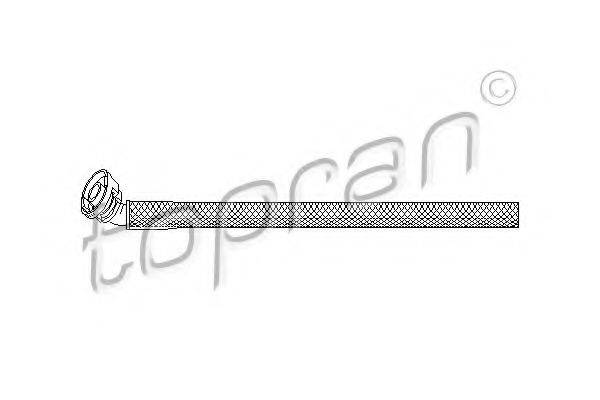 Шланг, воздухоотвод крышки головки цилиндра TOPRAN 501 415