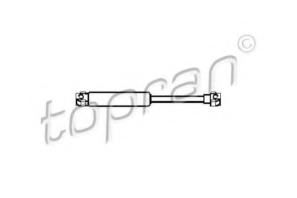 Газовая пружина, капот TOPRAN 500 413 Газовая пружина, капот TOPRAN 500 413