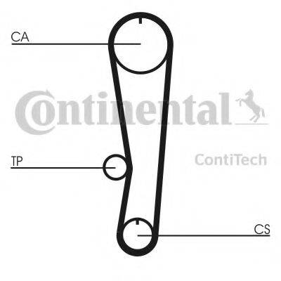 Ремень ГРМ CONTITECH CT568 Ремень ГРМ CONTITECH CT568