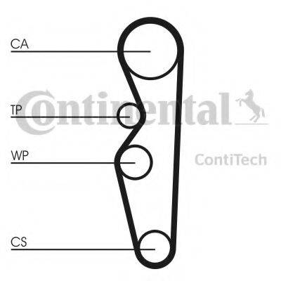 Ремень ГРМ CONTITECH CT576 Ремень ГРМ CONTITECH CT576