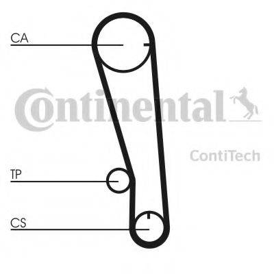 Ремень ГРМ CONTITECH CT665 Ремень ГРМ CONTITECH CT665