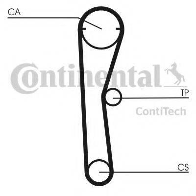 Ремень ГРМ CONTITECH CT669 Ремень ГРМ CONTITECH CT669