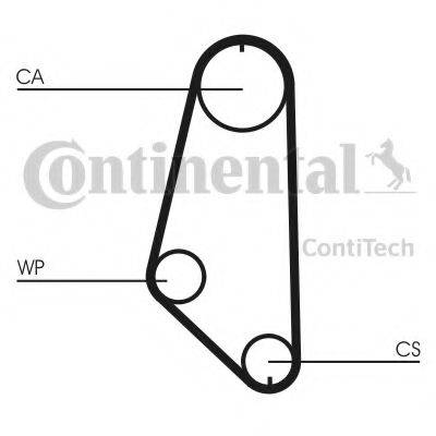 Ремень ГРМ CONTITECH CT720 Ремень ГРМ CONTITECH CT720