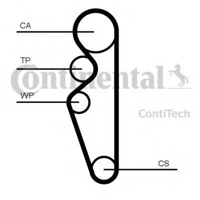 Ремень ГРМ CONTITECH CT1164 Ремень ГРМ CONTITECH CT1164