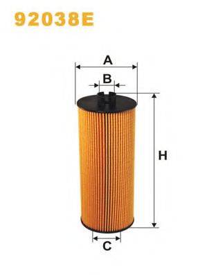Масляный фильтр WIX FILTERS 92038E Масляный фильтр WIX FILTERS 92038E