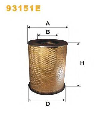 Воздушный фильтр WIX FILTERS 93151E Воздушный фильтр WIX FILTERS 93151E