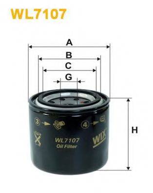 Масляный фильтр WIX FILTERS WL7107 Масляный фильтр WIX FILTERS WL7107
