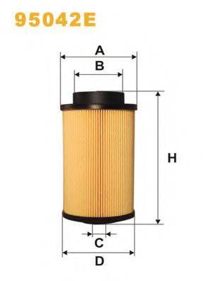Топливный фильтр WIX FILTERS 95042E