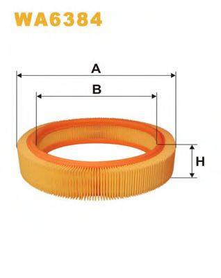 Воздушный фильтр WIX FILTERS WA6384 Воздушный фильтр WIX FILTERS WA6384