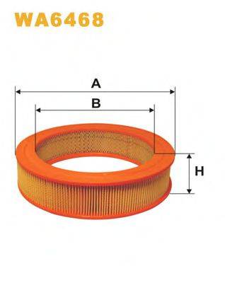 Воздушный фильтр WIX FILTERS WA6468 Воздушный фильтр WIX FILTERS WA6468