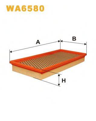 Воздушный фильтр WIX FILTERS WA6580 Воздушный фильтр WIX FILTERS WA6580