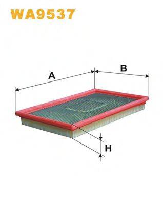 Воздушный фильтр WIX FILTERS WA9537 Воздушный фильтр WIX FILTERS WA9537