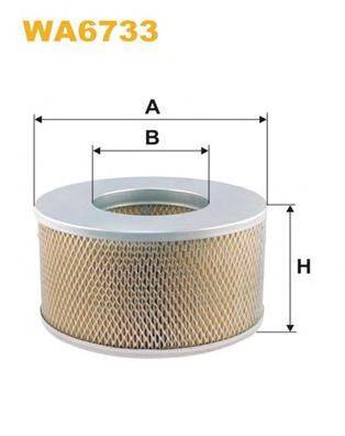 Воздушный фильтр WIX FILTERS WA6733 Воздушный фильтр WIX FILTERS WA6733