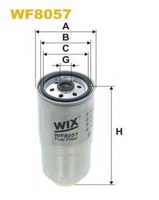 Топливный фильтр WIX FILTERS WF8057 Топливный фильтр WIX FILTERS WF8057