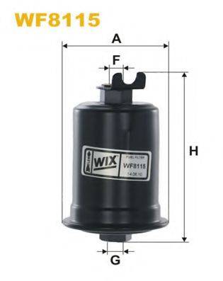 Топливный фильтр WIX FILTERS WF8115 Топливный фильтр WIX FILTERS WF8115