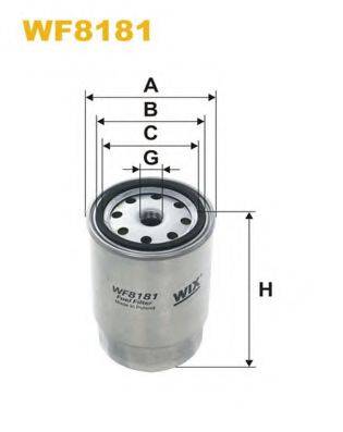 Топливный фильтр WIX FILTERS WF8181 Топливный фильтр WIX FILTERS WF8181