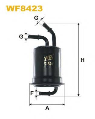 Топливный фильтр WIX FILTERS WF8423 Топливный фильтр WIX FILTERS WF8423