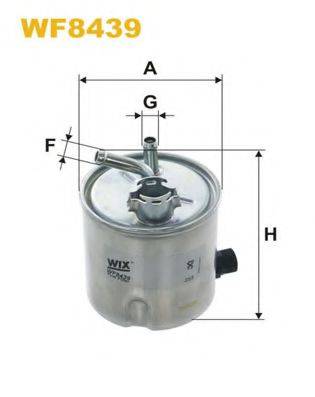 Топливный фильтр WIX FILTERS WF8439 Топливный фильтр WIX FILTERS WF8439
