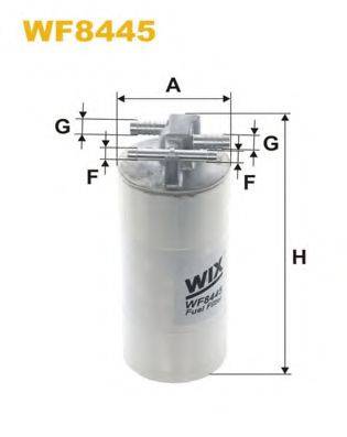 Топливный фильтр WIX FILTERS WF8445 Топливный фильтр WIX FILTERS WF8445