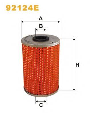 Масляный фильтр WIX FILTERS 92124E Масляный фильтр WIX FILTERS 92124E