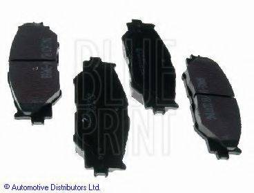 Комплект тормозных колодок, дисковый тормоз BLUE PRINT ADT342163