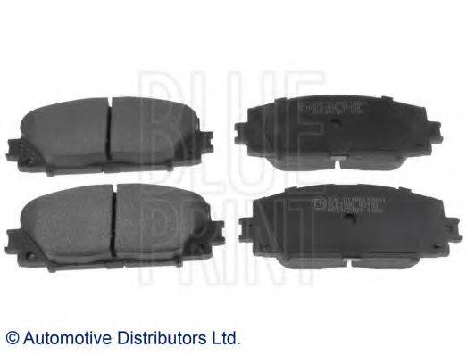 Комплект тормозных колодок, дисковый тормоз BLUE PRINT ADT342181 Комплект тормозных колодок, дисковый тормоз BLUE PRINT ADT342181