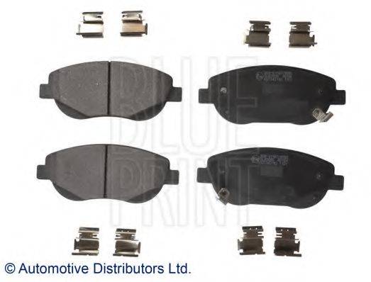 Комплект тормозных колодок, дисковый тормоз BLUE PRINT ADT342182