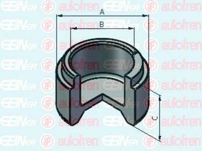 Поршень, корпус скобы тормоза AUTOFREN SEINSA D025519