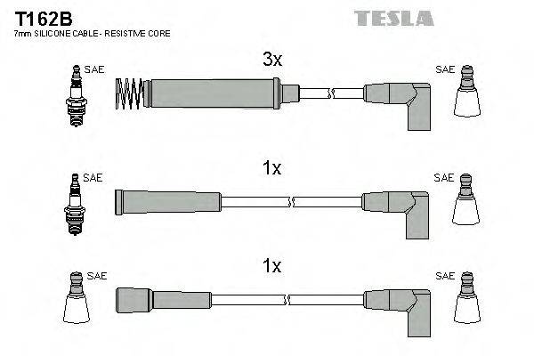Комплект проводов зажигания TESLA T162B Комплект проводов зажигания TESLA T162B