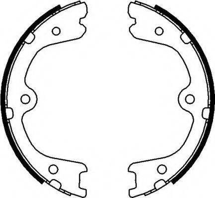 Комплект тормозных колодок, стояночная тормозная система TEXTAR 91073200