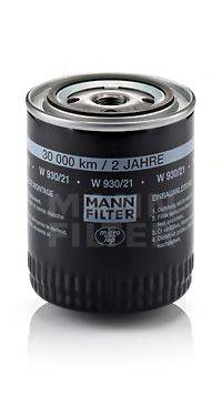 Масляный фильтр MANN-FILTER W 930/21 Масляный фильтр MANN-FILTER W 930/21