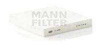 Фильтр, воздух во внутренном пространстве MANN-FILTER CU 2358
