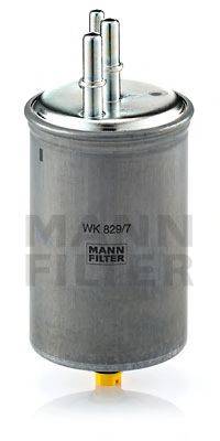 Топливный фильтр MANN-FILTER WK 829/7 Топливный фильтр MANN-FILTER WK 829/7