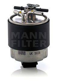 Топливный фильтр MANN-FILTER WK 9026 Топливный фильтр MANN-FILTER WK 9026